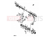 SUZUKI RM250 H (1987) 4 - EXHAUST VALVE (MODEL H)
