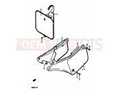 SUZUKI RM250 H (1987) 31 - FRAME COVER