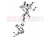 SUZUKI RM250 H (1987) 34 - STEERING STEM