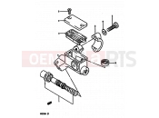 SUZUKI RM250 H (1987) 44 - FRONT MASTER CYLINDER (MODEL H)