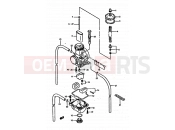 SUZUKI RM250 R (1994) (E02,E04,E24) 6 - CARBURETOR