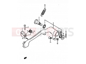 SUZUKI RM250 R (1994) (E02,E04,E24) 18 - REAR BRAKE