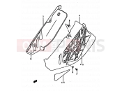 SUZUKI RM250 R (1994) (E02,E04,E24) 20 - FRAME COVER
