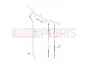 SUZUKI RM250 M (1991) (E03,E28,E33) 26 - HANDLEBAR