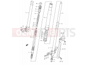SUZUKI RM250 M (1991) (E03,E28,E33) 22 - FRONT DAMPER (MODEL K)