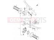 SUZUKI RM250 R (1994) (E03,E28,E33) 26 - HANDLE SWITCH (MODEL P/R)