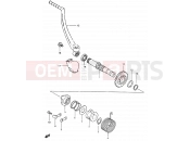 SUZUKI RM500 E (1984) 12 - KICK STARTER