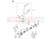 SUZUKI RM65 K4 (2004) (E19) 5 - KICKSTARTER MECHANISM