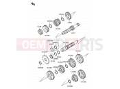 7 - TRANSMISSION - Suzuki RM65 K5 (2005) (E19)