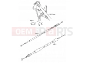 36 - CABLE - Suzuki RM65 K5 (2005) (E19)