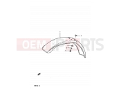 SUZUKI RM80H D (1983) 28 - FRONT FENDER