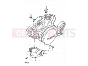 SUZUKI RM80H E (1984) 3 - CRANKCASE COVER