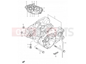 2 - CRANKCASE (MODEL G/H/J) - Suzuki RM80 H (1987) (E03,E28,E33)