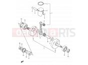 SUZUKI RM80 K (1989) (E03,E28,E33) 4B - CRANKSHAFT (MODEL K)