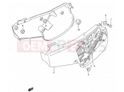 SUZUKI RM80 R (1994) (E03,E28,E33) 22B - FRAME COVER (MODEL P/R/S)