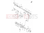 SUZUKI RM80 T (1996) (E24) 2 - EXHAUST VALVE