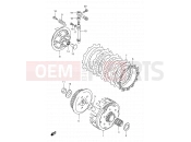 SUZUKI RM80 X (1999) (E24) 10 - CLUTCH