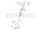 SUZUKI RM80 T (1996) (E03,E28,E33) 29 - STEERING STEM