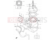 SUZUKI RM80 X (1999) (E03,E28,E33) 1 - CYLINDER