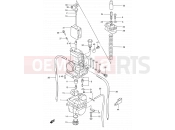SUZUKI RM80 X (1999) (E03,E28,E33) 6 - CARBURETOR