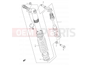 SUZUKI RM80 X (1999) (E03,E28,E33) 34 - SHOCK ABSORBER