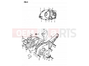 3 - CRANKCASE COVER - Suzuki RV50 X (1999)