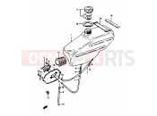 37 - FUEL TANK (MODEL D) - Suzuki RV50 X (1999)