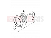 21 - HEADLAMP (E22) - Suzuki RV50 X (1999)