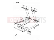 50 - REAR SWINGING ARM (E41) - Suzuki RV50 X (1999)