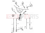 44 - HANDLEBAR - CABLE - Suzuki RV50 D (1983)