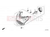 HONDA NSC110MPDC NSC110MPD 2012 F-1 HEADLIGHT