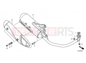 HONDA NSC110MPDC NSC110MPD 2012 F-30 EXHAUST DRUM