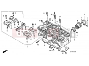 HONDA CB1300A9 CB1300 Super Four ABS 2009 E-2 CYLINDER HEAD