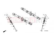 HONDA CB1300A9 CB1300 Super Four ABS 2009 E-3 CAMSHAFT / VALVE