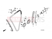 HONDA CB1300A9 CB1300 Super Four ABS 2009 E-4 TIMING CHAIN ​​/ TENSIONER