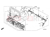 HONDA CB1300A9 CB1300 Super Four ABS 2009 E-19 THROTTLE HOUSING