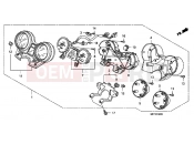 HONDA CB1300A9 CB1300 Super Four ABS 2009 F-2 METER (CB1300 / CB1300A)