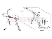 HONDA CB1300A9 CB1300 Super Four ABS 2009 F-23 SUPPORT