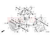 HONDA CBF10008 CBF1000 2008 F-20 EXHAUST DRUM
