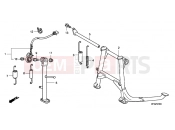 HONDA CBF10008 CBF1000 2008 F-23 SUPPORT
