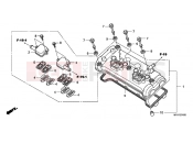 HONDA CBF1000A7 CBF1000 ABS 2007 E-1 VALVE COVER
