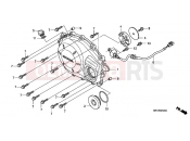 HONDA CBF1000A7 CBF1000 ABS 2007 E-5 RIGHT CRANKSHAFT COVER