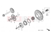 HONDA CBF1000A7 CBF1000 ABS 2007 E-7 CLUTCH COUPLING START