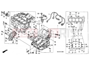 HONDA CBF1000A7 CBF1000 ABS 2007 E-13 CRANKSHAFT