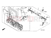 HONDA CBF1000A7 CBF1000 ABS 2007 E-18 THROTTLE HOUSING