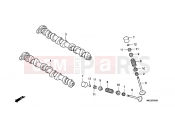 HONDA CBF1000FB CBF1000F 2011 E-3 CAMSHAFT / VALVE