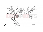 HONDA CBF1000FB CBF1000F 2011 E-4 TIMING CHAIN ​​/ TENSIONER