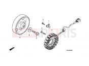 HONDA CBF1000FB CBF1000F 2011 E-9 GENERATOR
