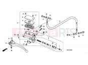 HONDA CBF1000FB CBF1000F 2011 F-6 CLUTCH MASTER