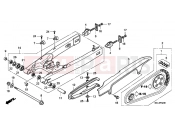 HONDA CBF1000FB CBF1000F 2011 F-32 SWING ARM
